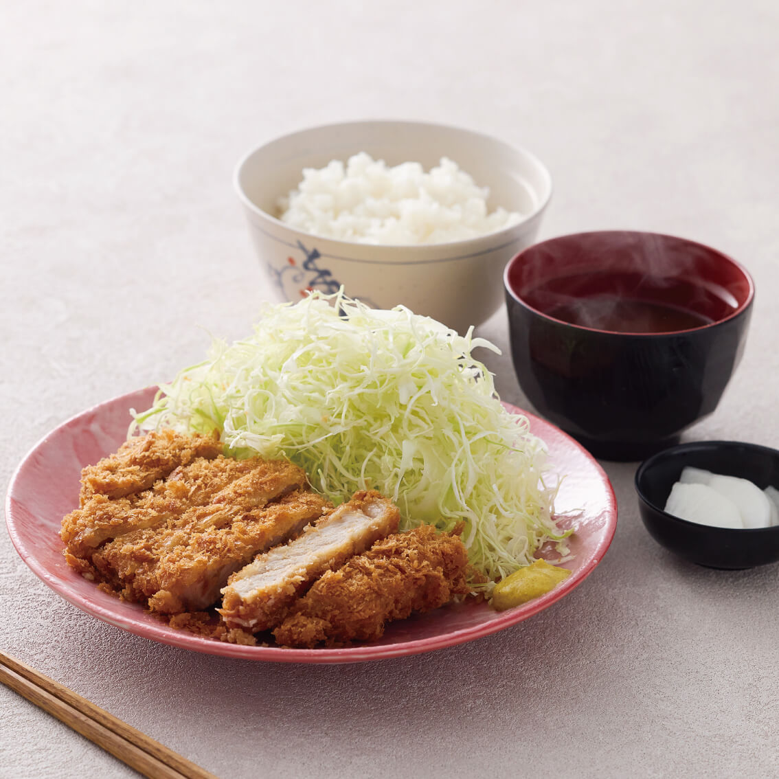 ロースかつ定食