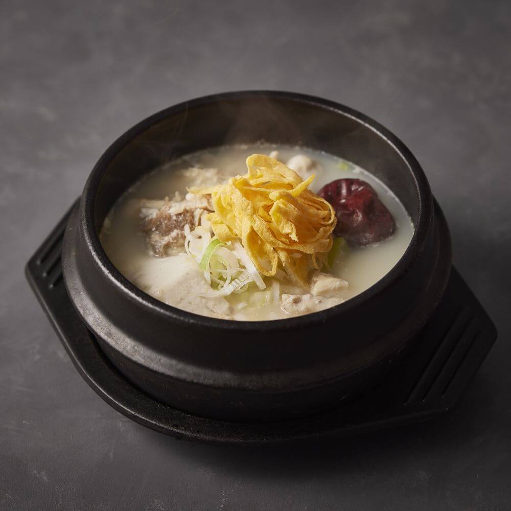 参鶏湯純豆腐チゲ