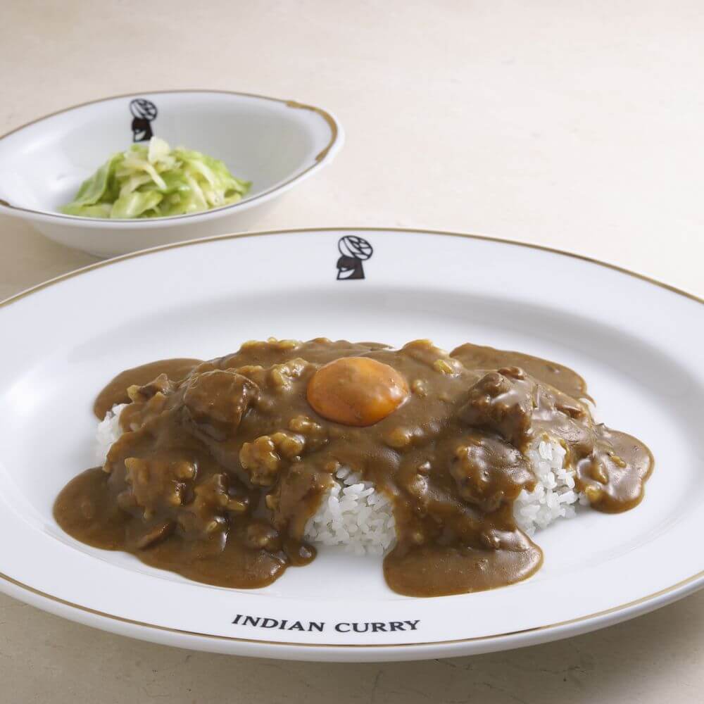 インデアンカレー　卵入り